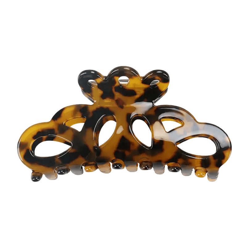 tortoiseshell medium claw clip hair accessory
